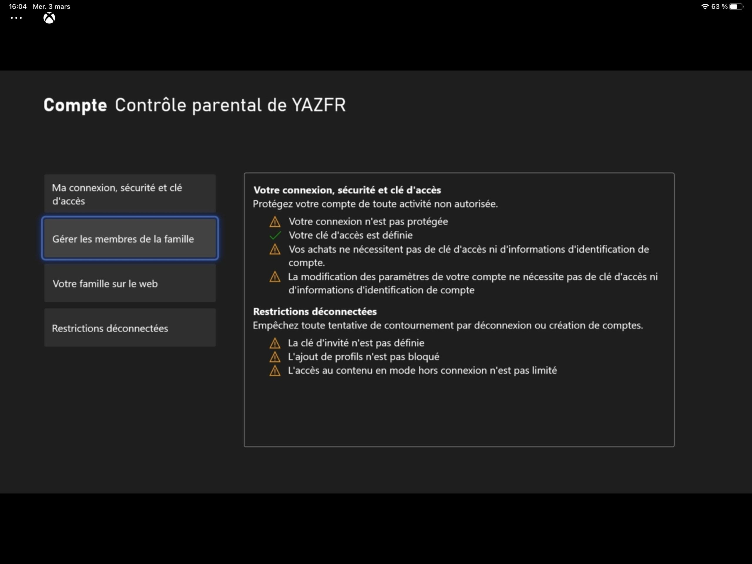 Comment configurer le contrôle parental Xbox 03