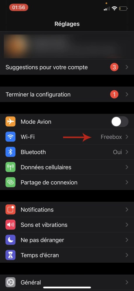 Comment connaitre son adresse IP sur iOS 01