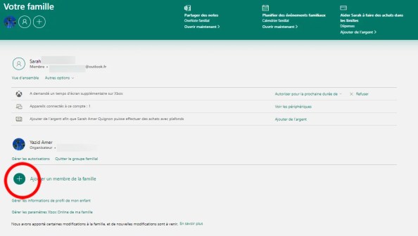 Comment créer et organiser un compte famille Microsoft de mon PC 03