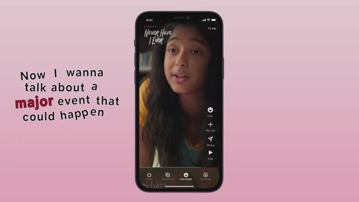 Pour Rire Fast Laughs iOS Netflix