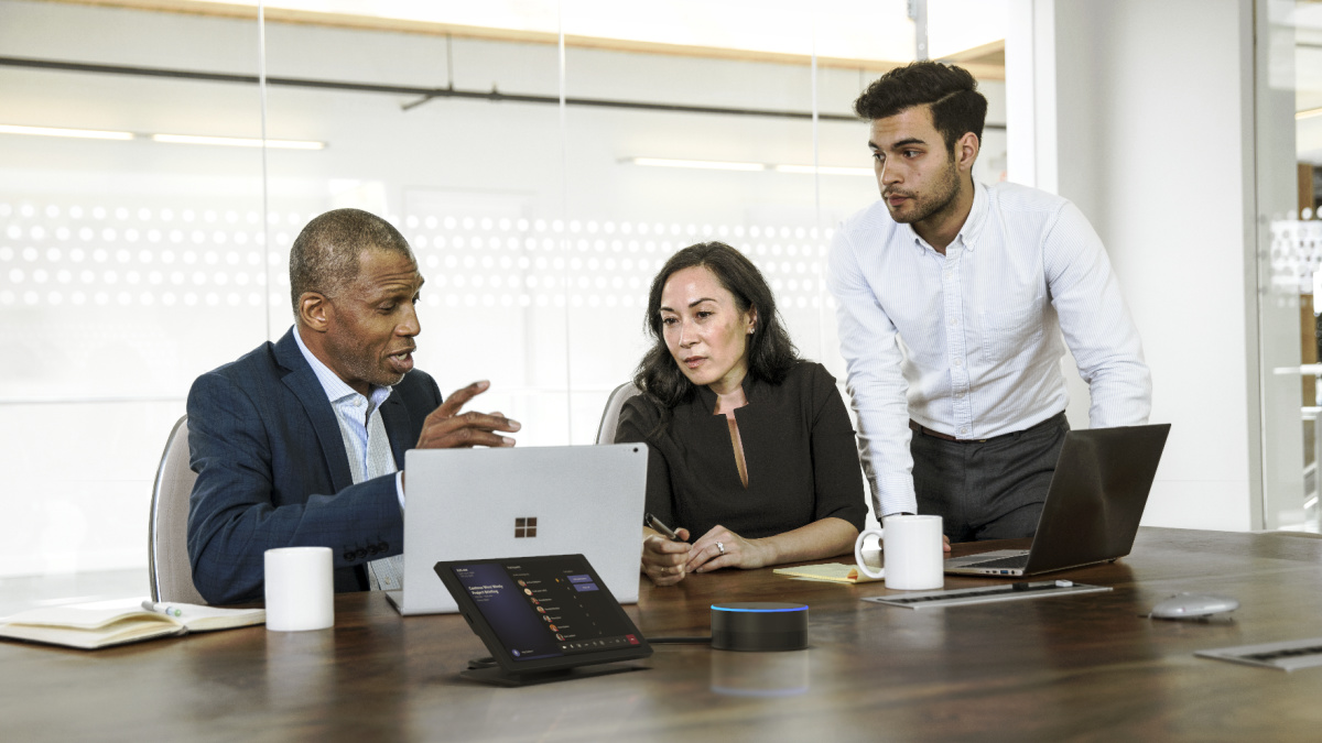 La nouvelle enceinte compatible Microsoft Teams pour les réunions vidéo