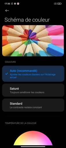 Interface Xiaomi Poco X3 Pro