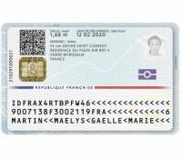 La nouvelle carte d'identité contient une puce // Source : Ministère de l'Intérieur