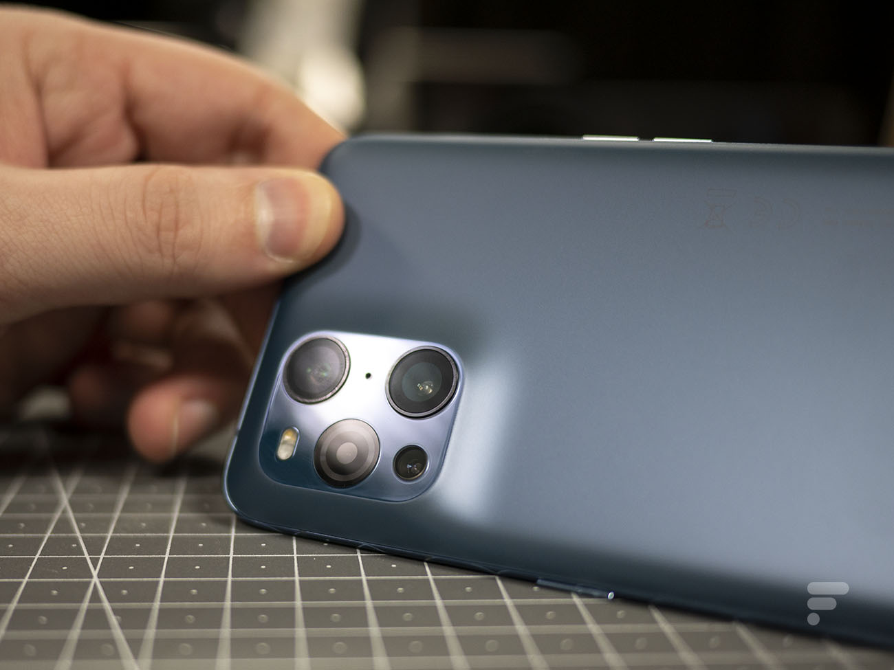 Le module photo de l'Oppo Find X3 Pro