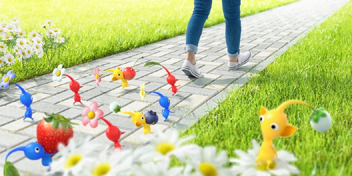 Un jeu Pikmin comme Pokémon Go