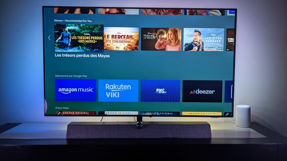 Android TV 9 légèrement restylé