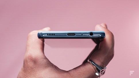 La prise USB-C du Samsung Galaxy A52 5G