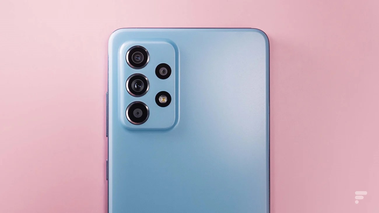 Le dos du Samsung Galaxy A52 5G