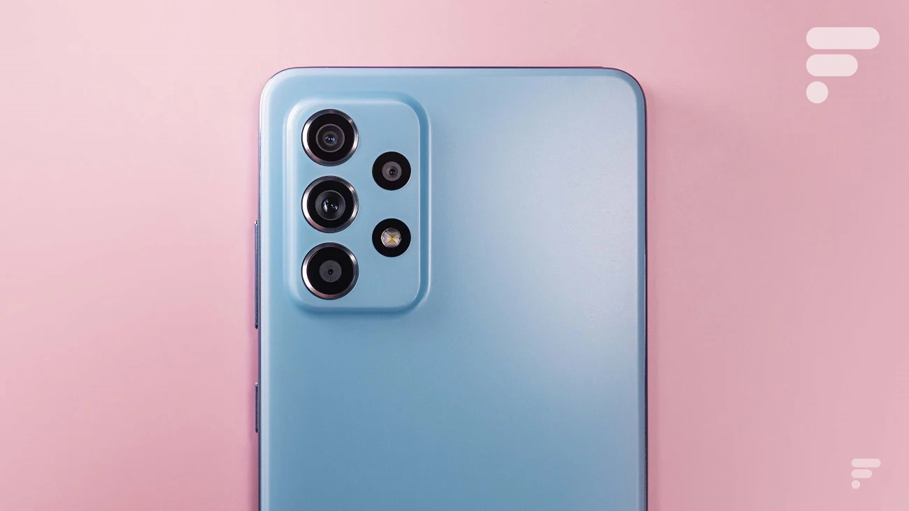 Le dos du Samsung Galaxy A52 5G