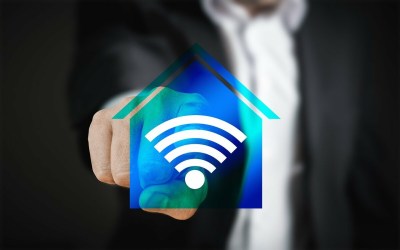 Le réseau Wi-Fi au coeur de la maison // Source : <a href="Image par Gerd Altmann de Pixabay