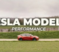 Extrait de notre vidéo sur la Tesla Model 3 2021 Performance // Source : Frandroid