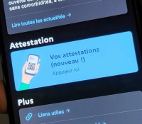 Les nouvelles attestations de déplacement sont disponibles sur TousAntiCovid // Source : Frandroid