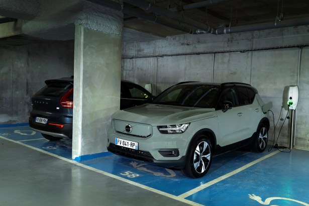 Le Volvo XC40 Recharge Twin / Source : ACE Team pour Volvo Cars France