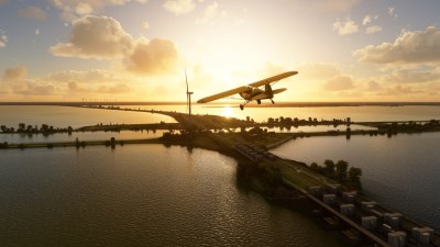 Les Pays-Bas dans Microsoft Flight Simulator // Source : Microsoft / Asobo Studio