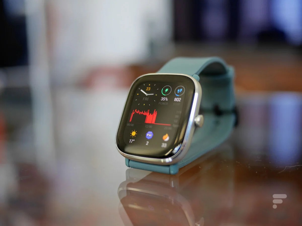 L'écran Oled de l'Amazfit GTS 2 Mini