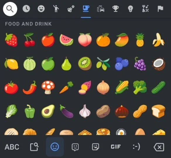 Nouveaux émojis Android 12