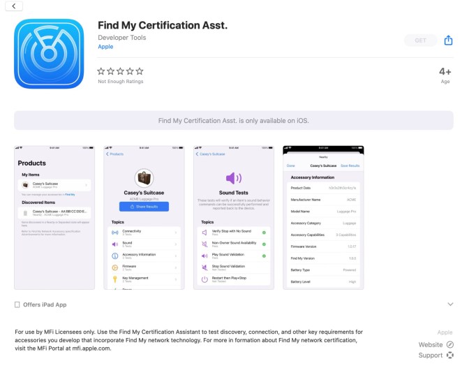 Apple AirTags Appli-2