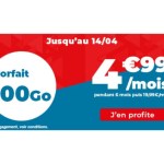 Quand la 4G devient pas chère avec ce forfait mobile 100 Go à 4,99 €/mois Quand la 4G devient pas chère avec ce forfait mobile 100 Go à 4,99 €/mois