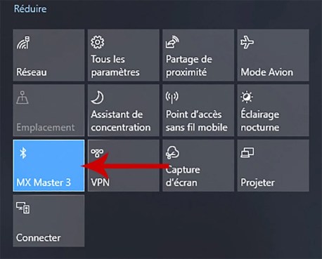 Comment activer et désactiver le Bluetooth sous Windows 10 02