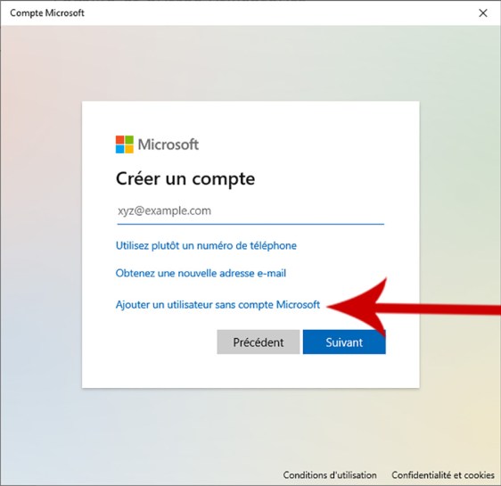 Comment créer un compte local sur son PC Windows 10 avec le panneau Paramètres 06