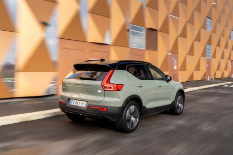 Le Volvo XC40 Recharge Twin / Source : ACE Team pour Volvo Cars France