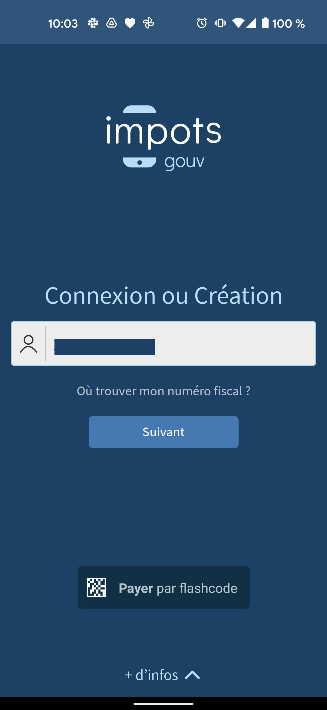 Impots application déclaration ok 2