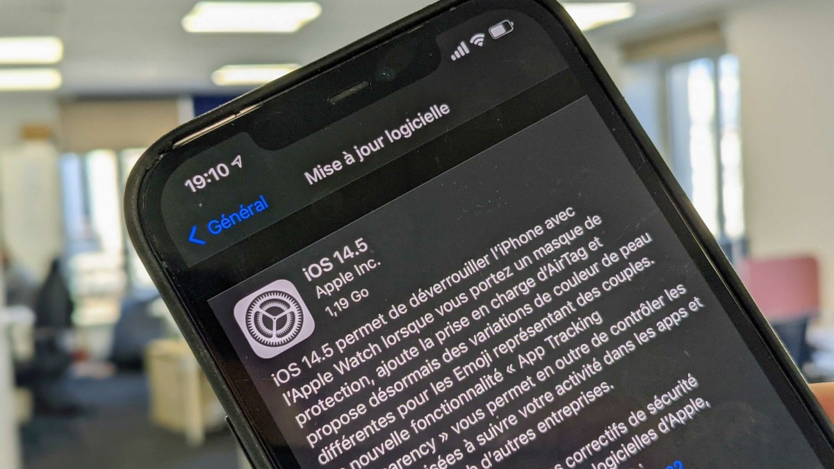 iOS 14.5 est disponible en version stable sur les iPhone