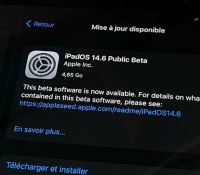 Vous pouvez essayer iOS 14.6 et iPad 14.6 en bêta publique // Source : Frandroid