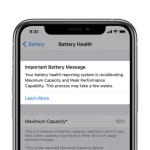 Avec iOS 14.5, Apple veut faire du bien à la batterie de votre iPhone