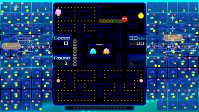 Pac-Man 99 sur Nintendo Switch Online face à vos adversaires // Source : Nintendo / BandaiNamco
