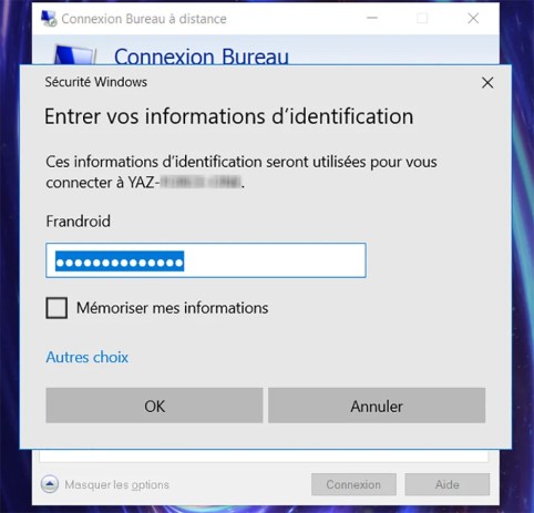 Prise de contrôle à distance d’un PC sous Windows 10 04