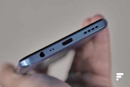 Le port USB-C du Realme 8 Pro