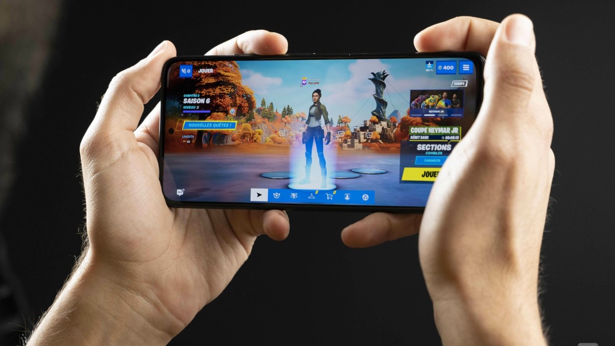 Fortnite sur le Xiaomi Poco F3