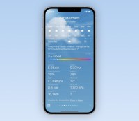 L'application météo d'iOS va s'enrichir en France d'une fonctionnalité capable d'estimer la qualité de l'air // Source : Apple via 9to5Mac