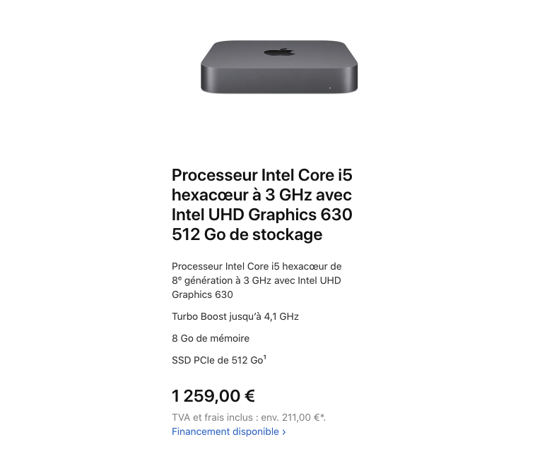 Apple Mini Intel