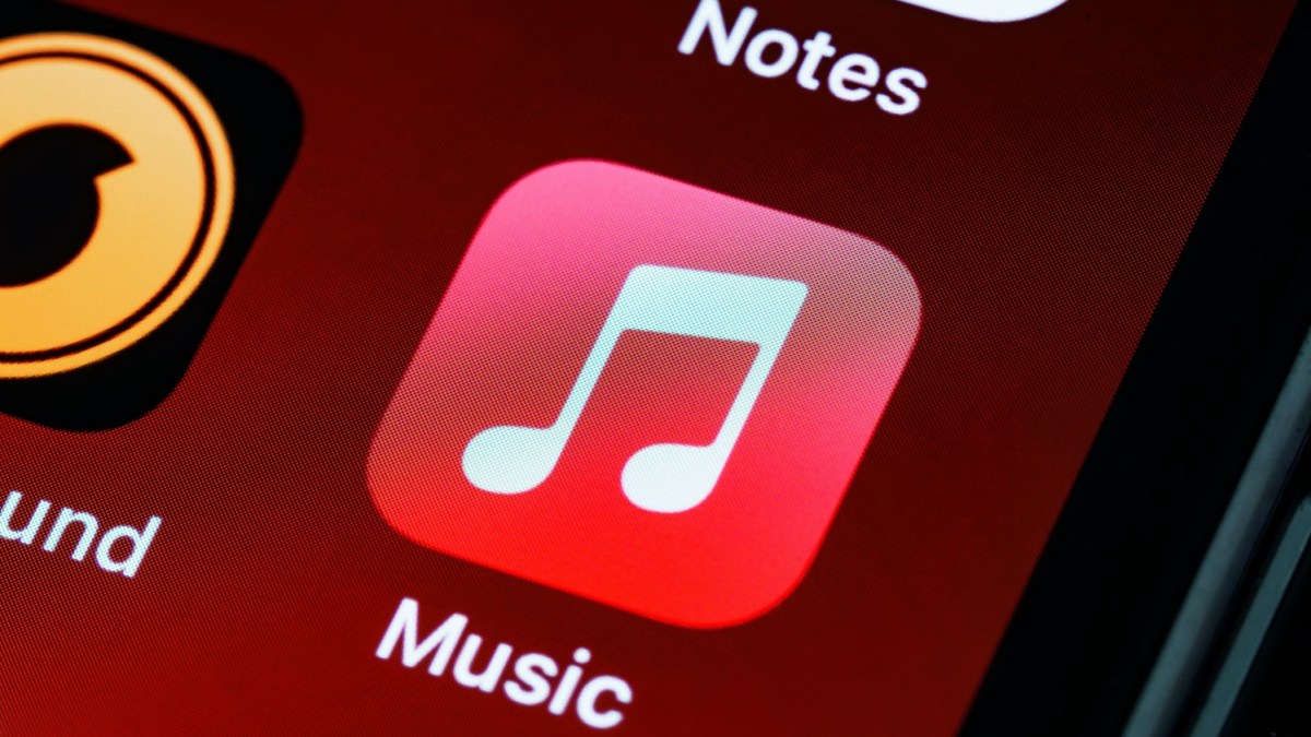 L'application Apple Music sur smartphone