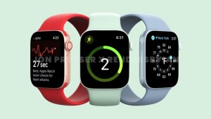 Apple Watch Series 7 : des rendus montrent un tout nouveau design