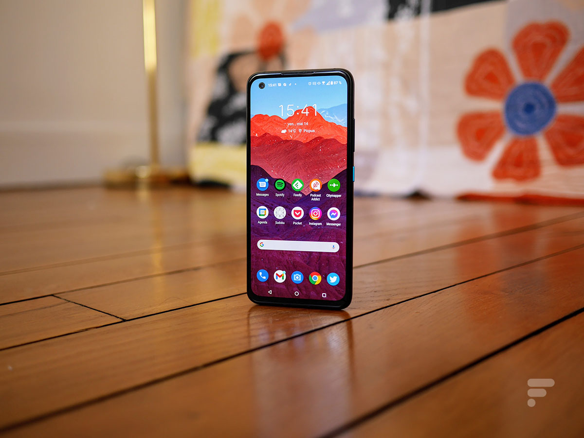 L'écran de l'Asus Zenfone 8