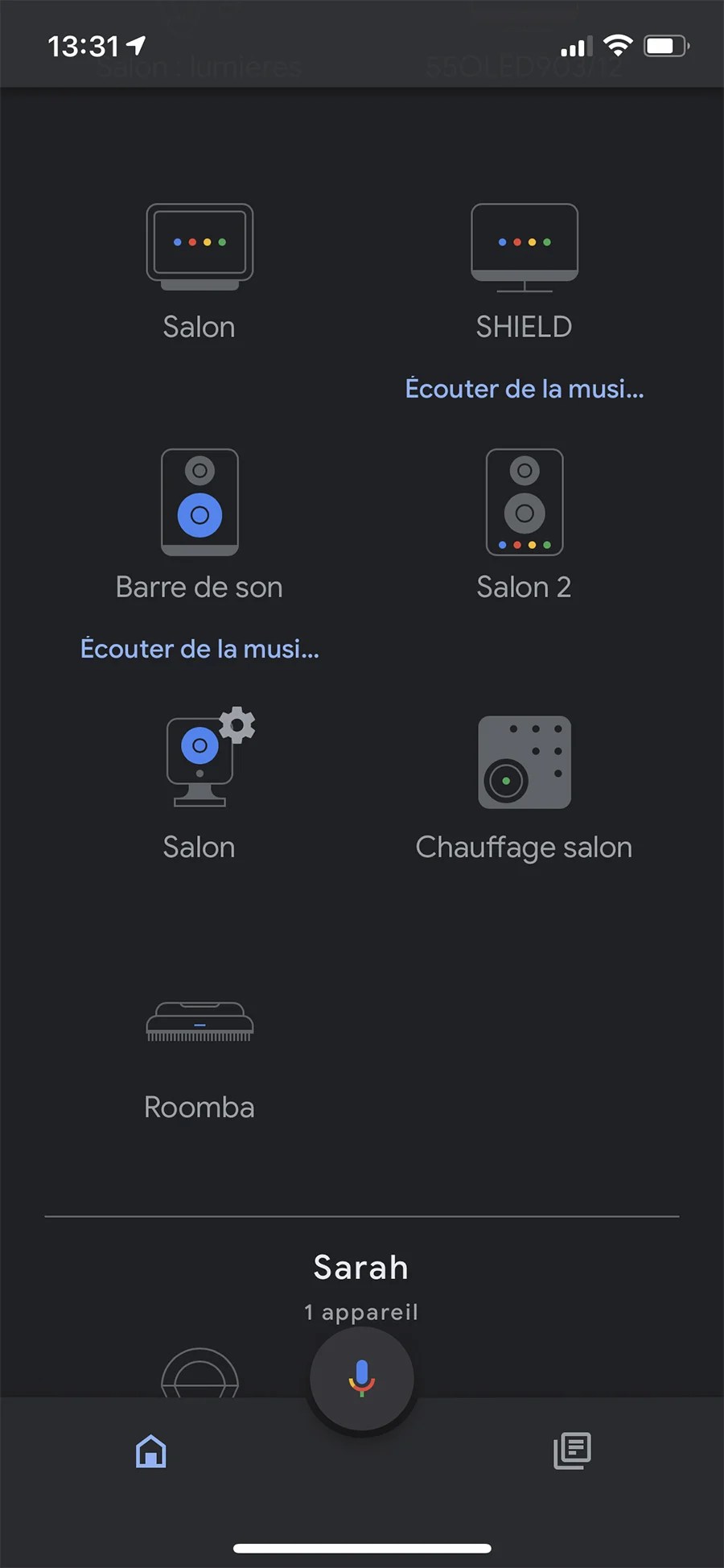 Capture app Google Home réinitialisation 02