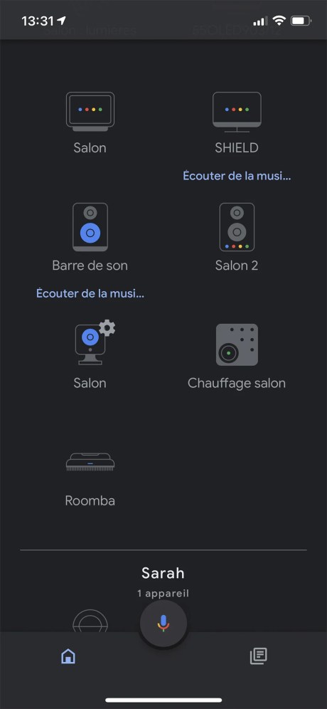 Capture app Google Home réinitialisation 02