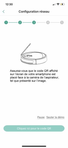 La lecture du QR Code fonctionne sans accroc // Source : Frandroid / Yazid Amer