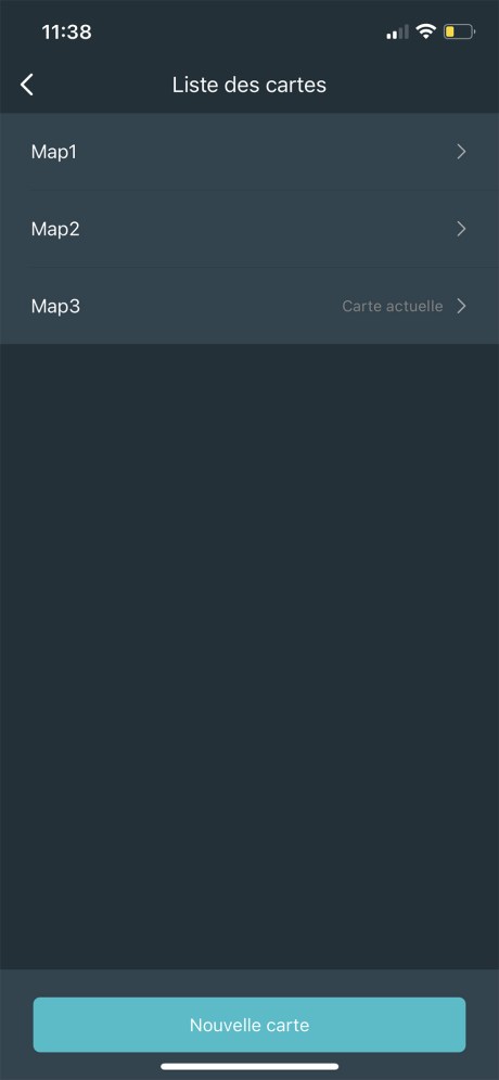 Le Viomi S9 peut gérer jusqu'à 5 cartes // Source : Frandroid / Yazid Amer