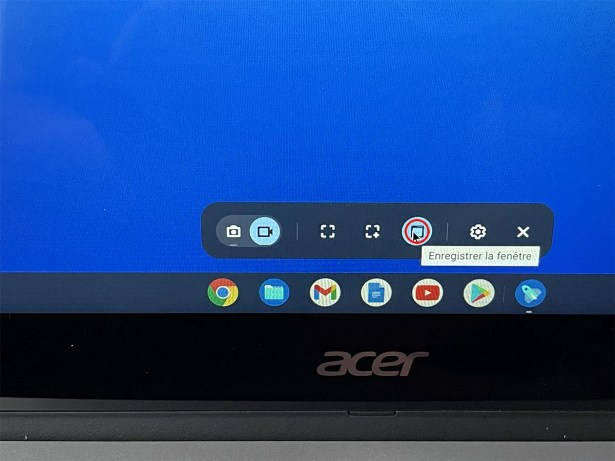 Comment enregistrer l’écran en vidéo sur chrome OS 06