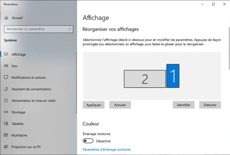 Comment gérer le multiscreen sous Windows 10 intro