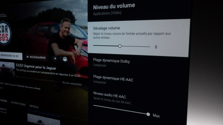 Beaucoup d'options sont disponibles pour ajuster le volume