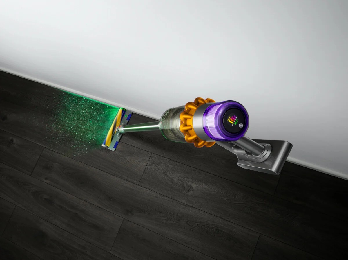 Dyson V15 Detect laser