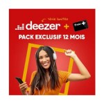 La carte Fnac+ avec Deezer premium revient à 5 €/mois grâce à cette offre