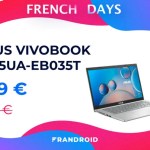 Cdiscount propose le Asus VivoBook (Ryzen 5 5500U) à -15 % pour les French Days