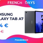 Samsung Galaxy Tab A7 : la tablette est moins chère avec ce code promo spécial French Days