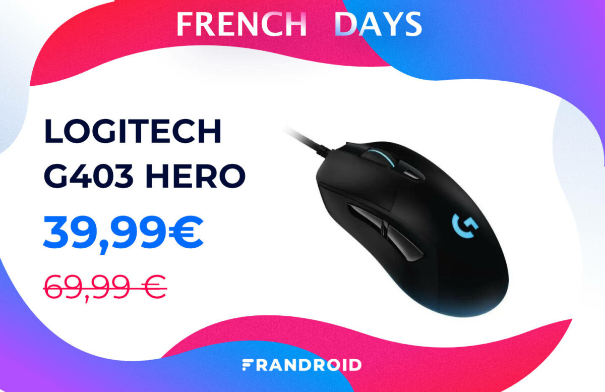 French Days &#8211; Souris Gaming G403 Hero